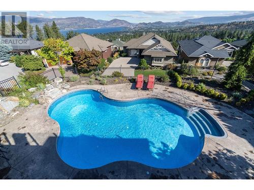 620 Arbor View Drive, Kelowna, BC - Outdoor With In Ground Pool With View