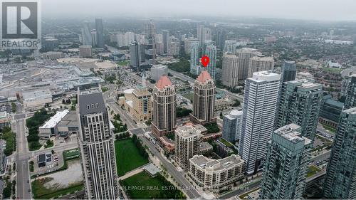 2707 - 4080 Living Arts Drive, Mississauga (City Centre), ON - Outdoor With View