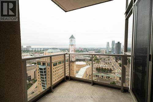 2707 - 4080 Living Arts Drive, Mississauga (City Centre), ON - Outdoor With View With Exterior