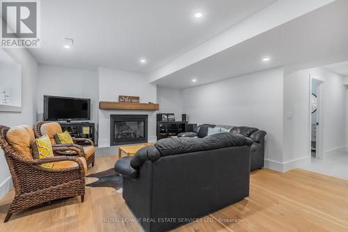 53 Niagara Street, Collingwood, ON - Indoor With Fireplace