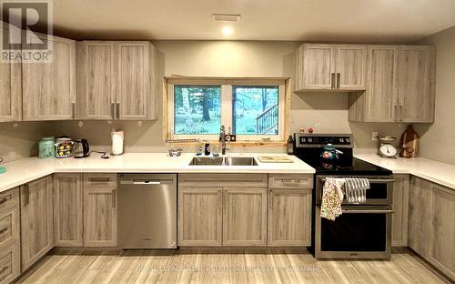 38 Foliage Drive, Tiny, ON - Indoor Photo Showing Kitchen With Double Sink