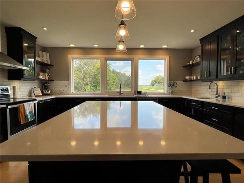 68030 Pr 350 Road N, Rm Of North Norfolk, MB - Indoor Photo Showing Kitchen With Upgraded Kitchen