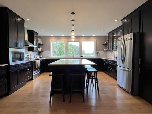 68030 Pr 350 Road N, Rm Of North Norfolk, MB - Indoor Photo Showing Kitchen With Upgraded Kitchen