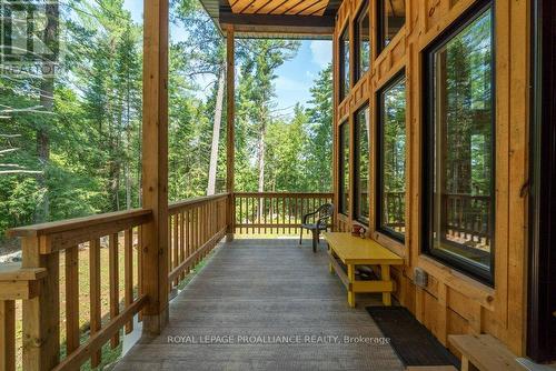 1812 Norway Lake Lane, North Frontenac, ON - Outdoor With Deck Patio Veranda With Exterior