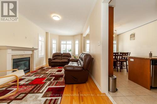 94 Creekland Avenue, Whitchurch-Stouffville (Stouffville), ON - Indoor Photo Showing Living Room With Fireplace