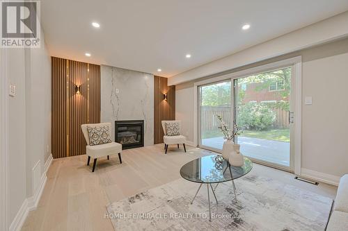 2054 Kawartha Crescent, Mississauga (Sheridan), ON - Indoor With Fireplace