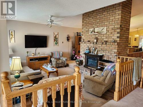 18 Russell Hill Road, Kawartha Lakes (Bobcaygeon), ON - Indoor Photo Showing Living Room With Fireplace