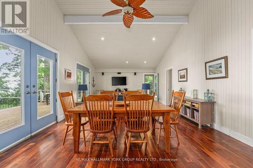 Lot 4 Fox Island, Georgina Islands, ON - Indoor Photo Showing Dining Room