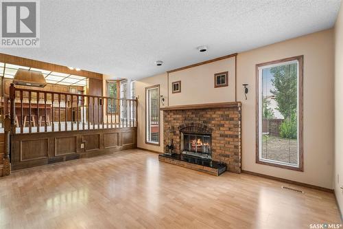 11 Bain Crescent, Saskatoon, SK - Indoor With Fireplace