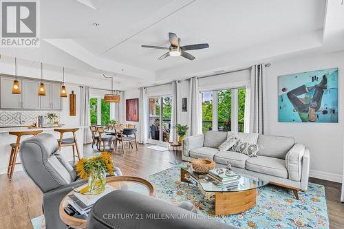 201 - 19 Stumpf Street, Centre Wellington (Elora/Salem), ON - Indoor Photo Showing Living Room