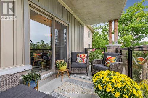 201 - 19 Stumpf Street, Centre Wellington (Elora/Salem), ON - Outdoor With Deck Patio Veranda With Exterior