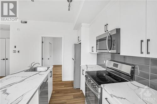 391 Dieppe Street Unit#01, Ottawa, ON - Indoor Photo Showing Kitchen