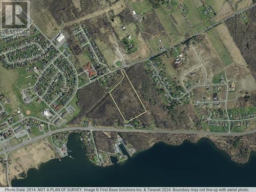 Topographical View with estimated boundary lines - 00 County Rd 36 Road, South Stormont, ON 