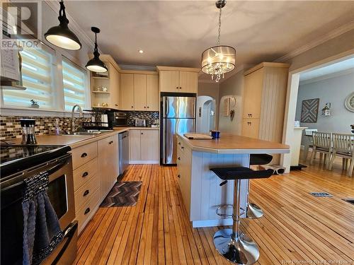 176 Chapel Street, Grand-Sault/Grand Falls, NB - Indoor Photo Showing Kitchen With Double Sink