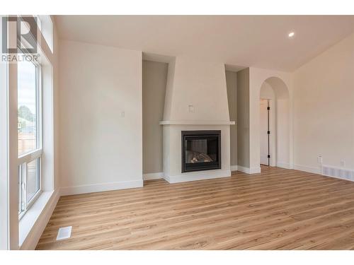 2443 Bradley Drive Lot# 1, Armstrong, BC - Indoor Photo Showing Living Room With Fireplace