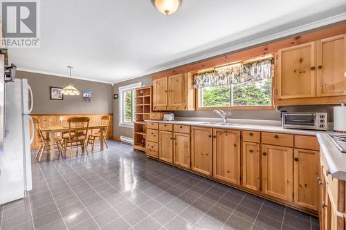 235 Burnt Head Road Loop Road, Cupids, NL - Indoor Photo Showing Kitchen With Double Sink