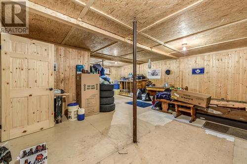 235 Burnt Head Road Loop Road, Cupids, NL - Indoor Photo Showing Basement