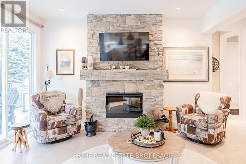 34734 Bayfield Road, Bluewater (Bayfield), ON - Indoor Photo Showing Living Room With Fireplace