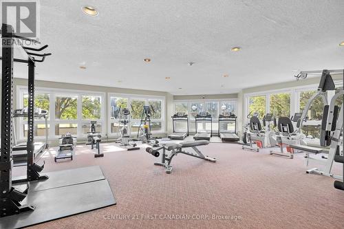 415 - 15 Jacksway Crescent, London, ON - Indoor Photo Showing Gym Room