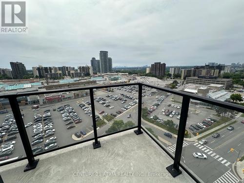 1302 - 128 Fairview Mall Drive, Toronto (Don Valley Village), ON - Outdoor With Balcony With View