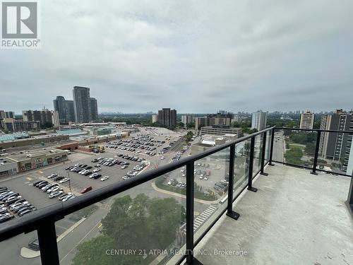 1302 - 128 Fairview Mall Drive, Toronto (Don Valley Village), ON - Outdoor With Balcony With View