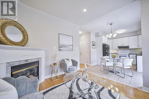 58 St Damian Avenue, Vaughan (Vellore Village), ON - Indoor Photo Showing Living Room With Fireplace