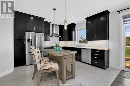 201 Morton, Essex, ON - Indoor Photo Showing Kitchen With Upgraded Kitchen