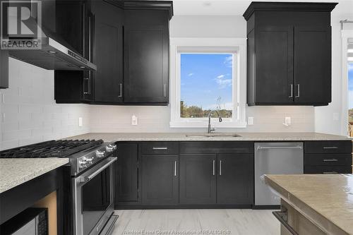 201 Morton, Essex, ON - Indoor Photo Showing Kitchen With Upgraded Kitchen