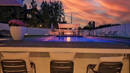 397 Tucker Court, Kelowna, BC - Outdoor With In Ground Pool