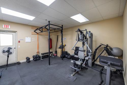 108-1965 Pandosy Street, Kelowna, BC - Indoor Photo Showing Gym Room