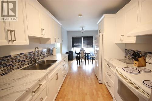 207 Lemay Street, Cornwall, ON - Indoor Photo Showing Kitchen With Double Sink