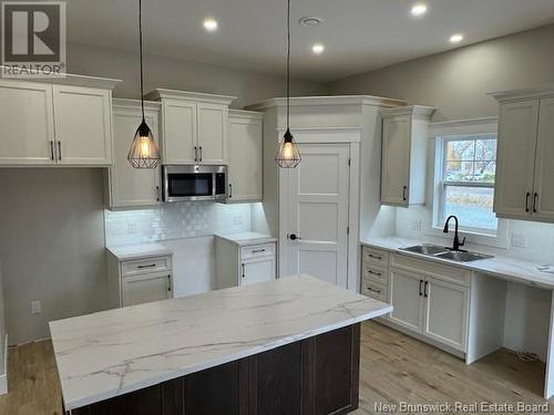 42 Connor Street, Petitcodiac, NB - Indoor Photo Showing Kitchen With Double Sink