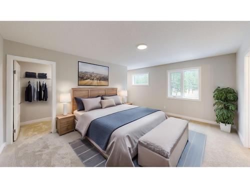 4 - 4824 Ridge Road, Radium Hot Springs, BC - Indoor Photo Showing Bedroom