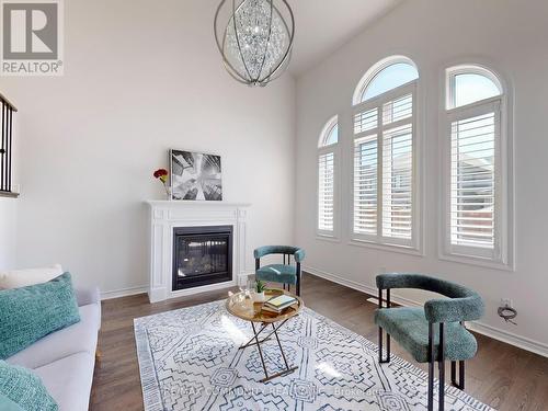 155 William Fair Drive, Clarington (Bowmanville), ON - Indoor Photo Showing Living Room With Fireplace