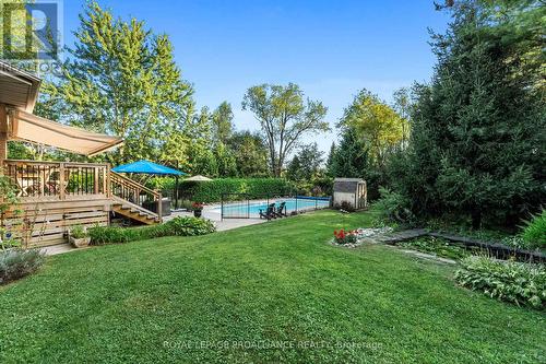 386 Nawautin Drive, Alnwick/Haldimand (Grafton), ON - Outdoor With In Ground Pool With Deck Patio Veranda