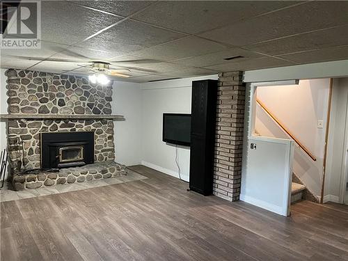 Family Room - 9124 Branch Road, North Augusta, ON - Indoor Photo Showing Living Room With Fireplace