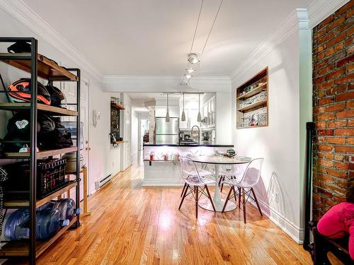 Overall view - 6-4080 Av. Du Parc-La Fontaine, Montréal (Le Plateau-Mont-Royal), QC - Indoor Photo Showing Dining Room