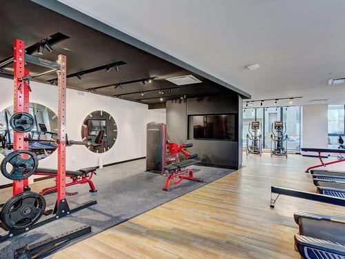 Exercise room - 1221-1150 Boul. René-Lévesque E., Montréal (Ville-Marie), QC - Indoor Photo Showing Gym Room