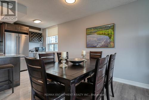 1506 - 120 Duke Street, Hamilton, ON - Indoor Photo Showing Dining Room