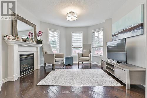 316 Drummond Drive, Vaughan (Maple), ON - Indoor Photo Showing Living Room With Fireplace