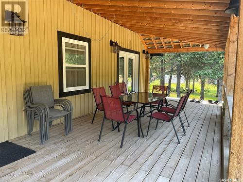 Eagles Wings Acreage, Big River Rm No. 555, SK - Outdoor With Deck Patio Veranda With Exterior