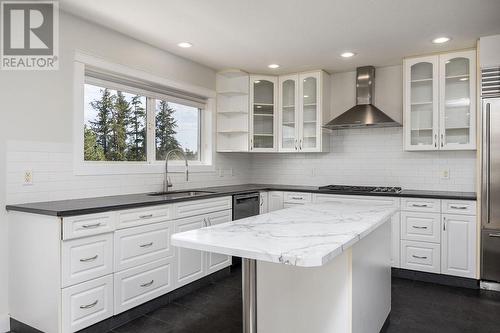 4425 Schubert Road, Armstrong, BC - Indoor Photo Showing Kitchen With Upgraded Kitchen