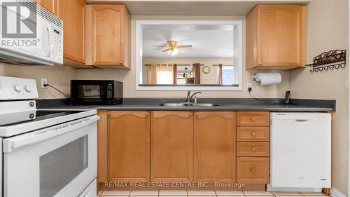 19 Dunlop Court, Brampton, ON - Indoor Photo Showing Kitchen With Double Sink