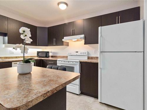 329-40 Gorge Rd West, Saanich, BC - Indoor Photo Showing Kitchen