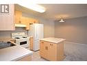 4900 Okanagan Avenue Unit# 414, Vernon, BC  - Indoor Photo Showing Kitchen With Double Sink 