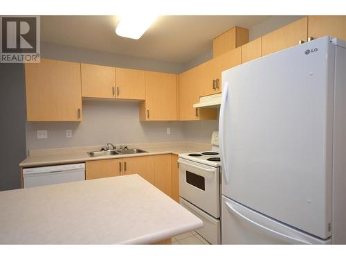 4900 Okanagan Avenue Unit# 414, Vernon, BC - Indoor Photo Showing Kitchen With Double Sink