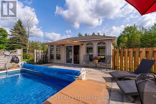 333424 Concession Rd 1 Road, West Grey, ON - Outdoor With In Ground Pool With Deck Patio Veranda