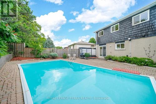 96 Mercury Road, Toronto (West Humber-Clairville), ON - Outdoor With In Ground Pool With Backyard