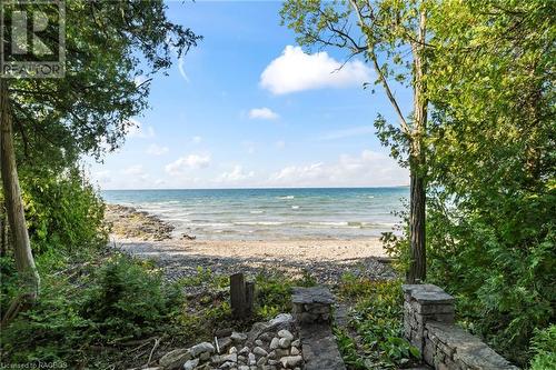 Lake View from Patio - 204 Victoria Street, Inverhuron, ON - Outdoor With Body Of Water With View