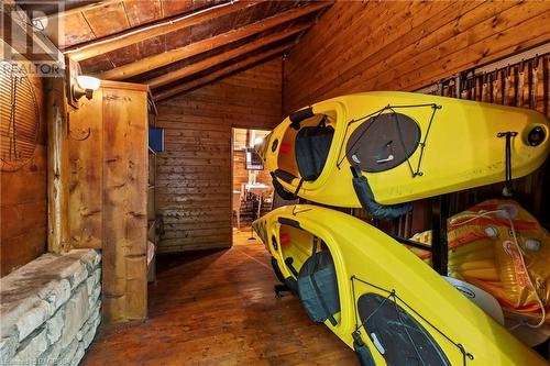 Bunkhouse Bedroom 2 (currently kayak storage) - 204 Victoria Street, Inverhuron, ON - Indoor Photo Showing Other Room